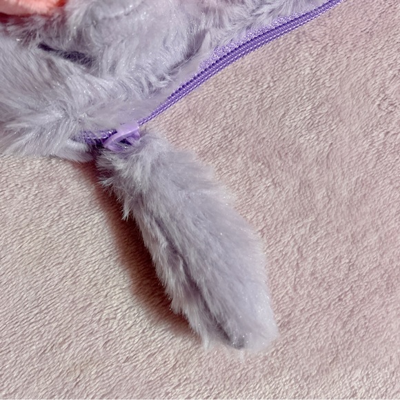 Hello Kitty Pastel Fuzzy Plush Pouch - NWOT - Picture 7 of 11